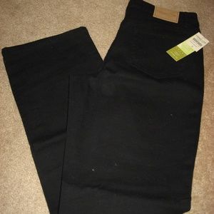 Womens NWT Black COLDWATER CREEK Stretch Jeans 8